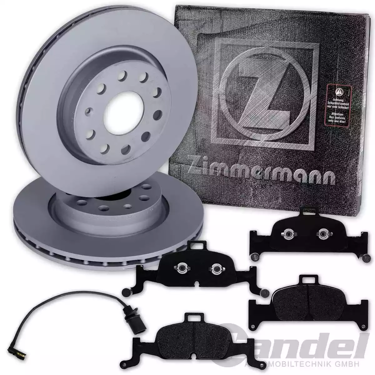 Гальмівні диски і колодки Zimmermann для VW GOLF IV (1J1) -