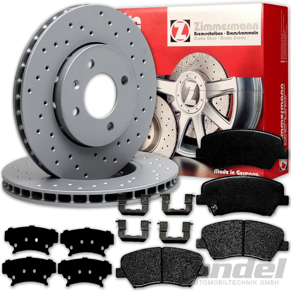 Гальмівні диски та колодки Zimmermann для MERCEDES-BENZ SPRINTER 5-т C