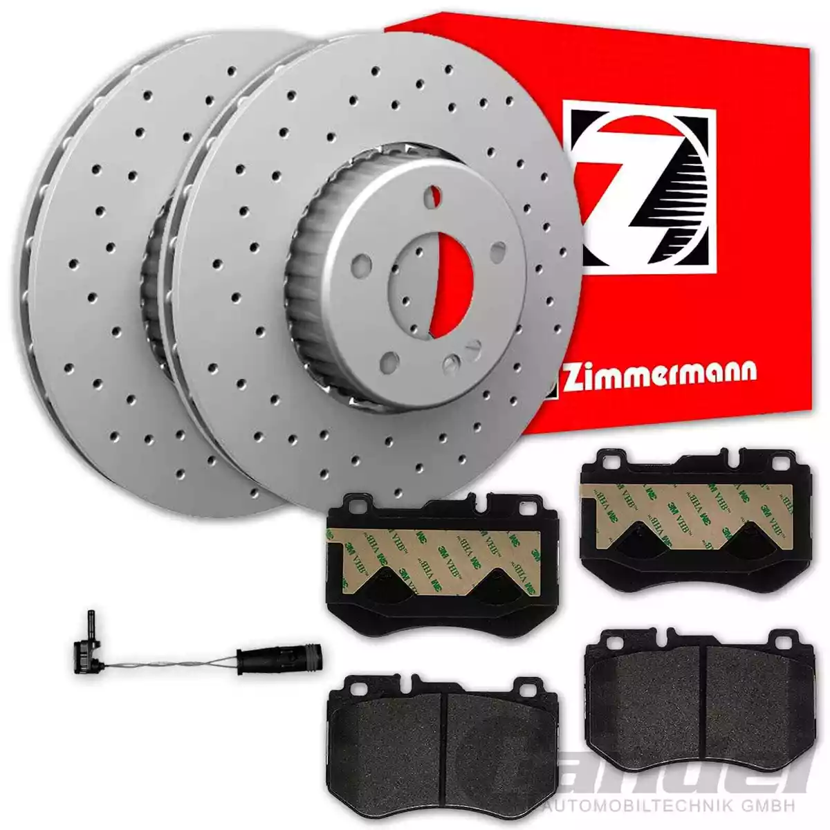 Гальмівні колодки та диски Zimmermann для Audi A4 Avant - безпека і надійність